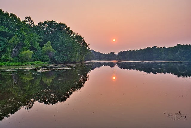 horn pond, woburn ma