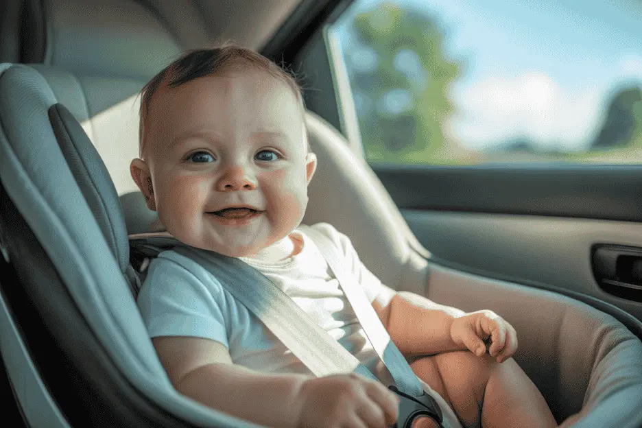 Baby in Car Seat