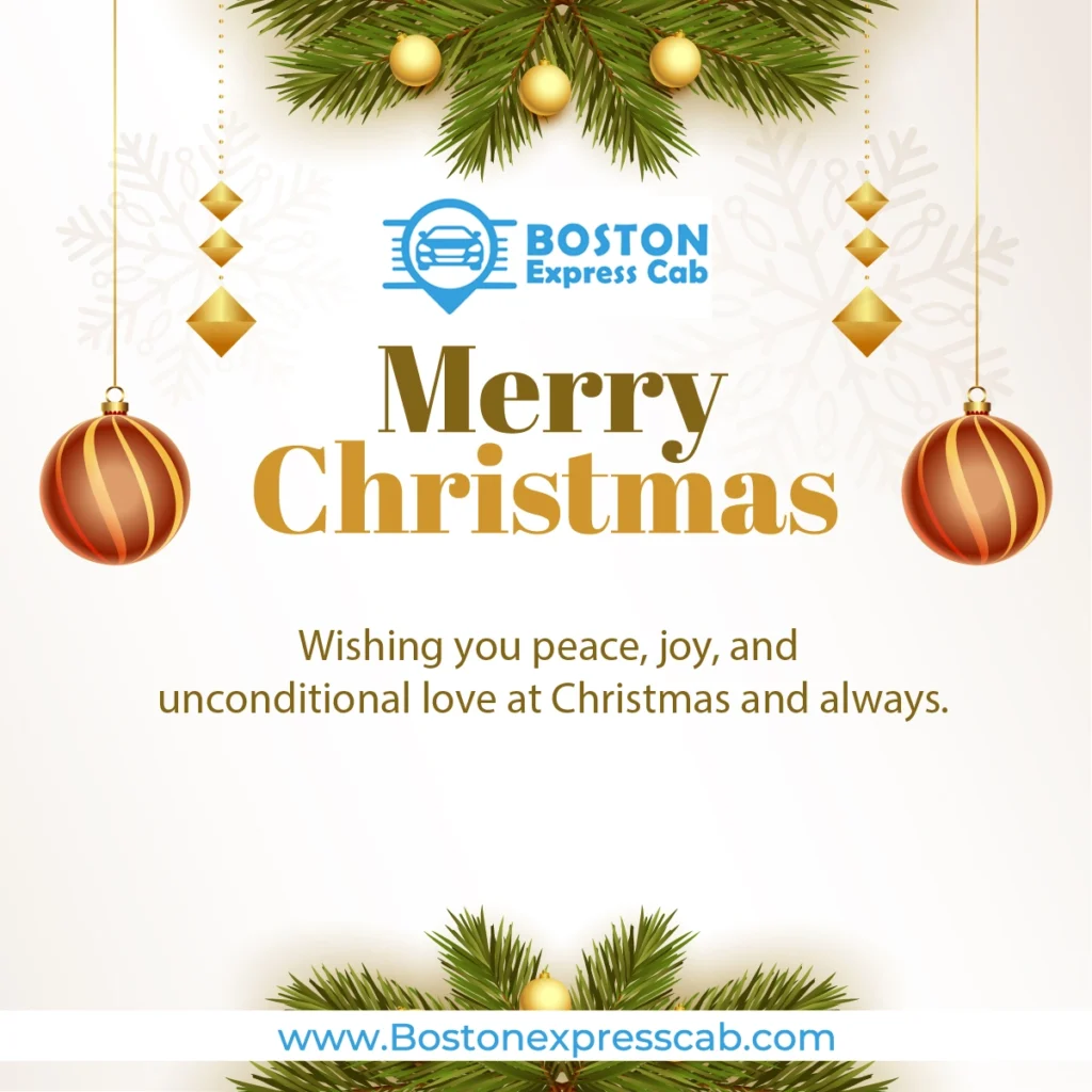 Boston Express Cab Sends Warm Wishes for a Merry Christmas 2024