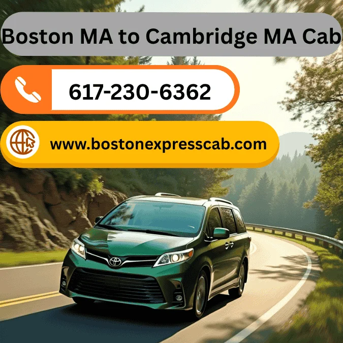 Boston MA to Cambridge MA Cab