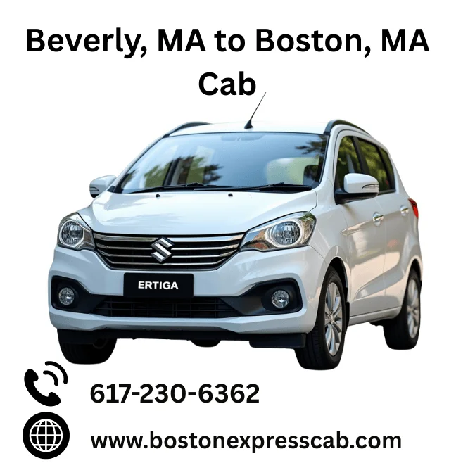 Beverly MA to Boston MA Cab Service