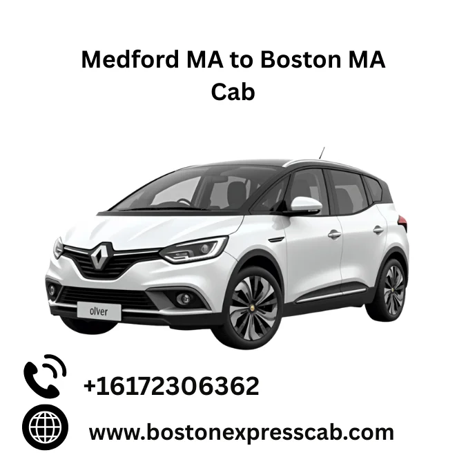 Medford MA to Boston MA Cab Service