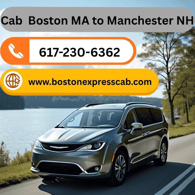 Cab Boston MA to Manchester NH