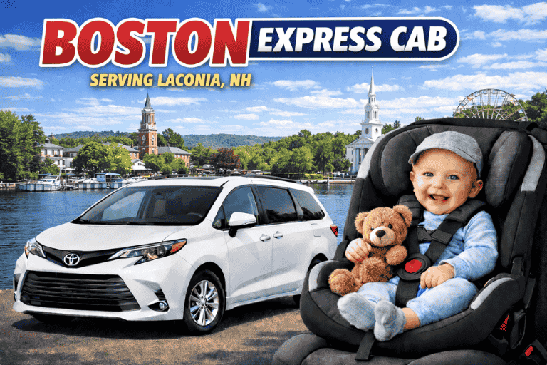 Laconia NH to Boston Logan Airport Transfer, Taxi, and Car Service