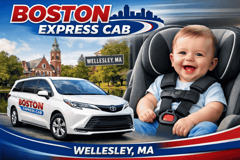 Your Ride from Wellesley MA to Boston MA – Book Now