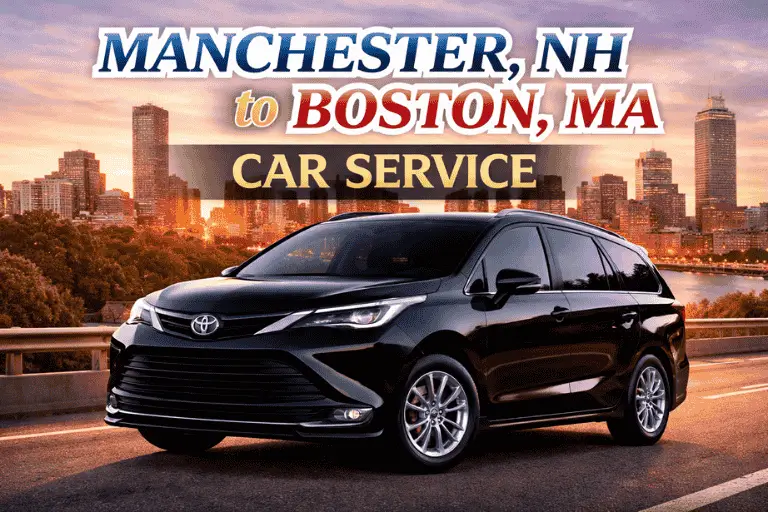 Manchester NH to Boston MA Car Service