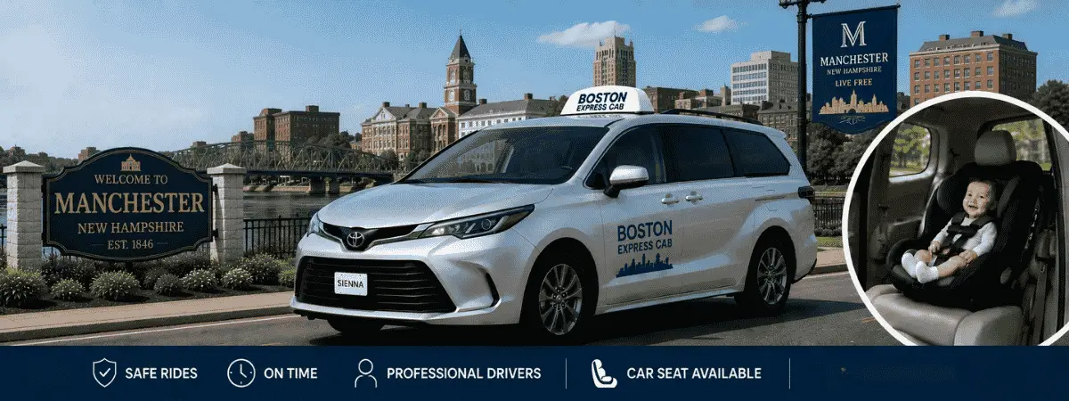 Boston Taxi Manchester NH Airport Transfer Service