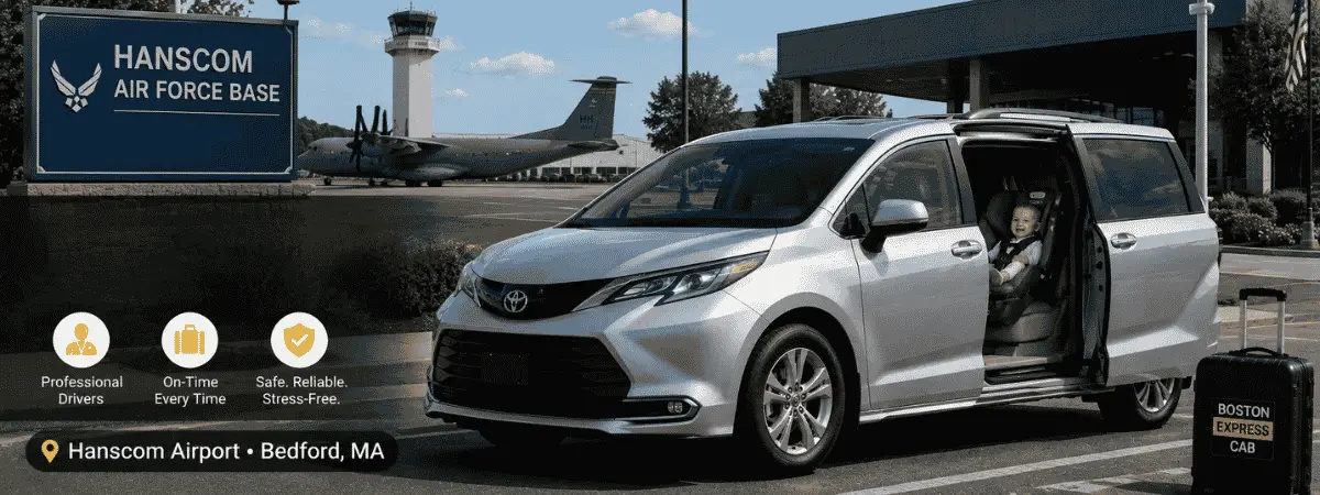 Hanscom AFB to Boston: Reliable Cab Service