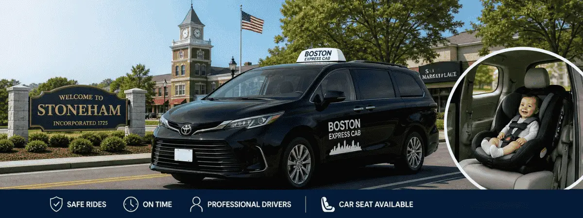 Stoneham Taxi Cab to Logan Airport
