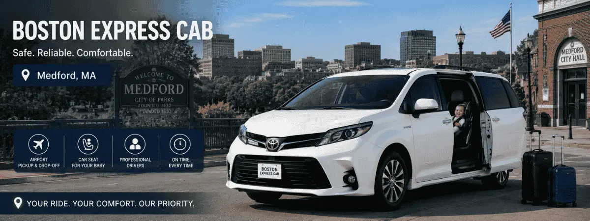 Taxi & Minivan Service in Medford, MA