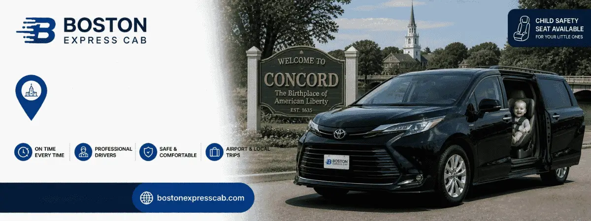 Taxi Cab Concord | Airport Car Service Concord MA?