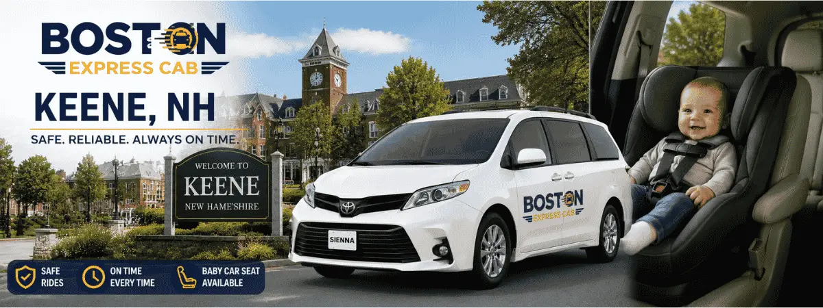 Book Your Boston to Keene NH Taxi Today