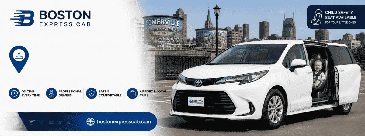 Your Minivan Service in Somerville MA - Reliable Rides & Airport Transfers