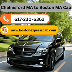 Chelmsford MA to Boston MA Cab